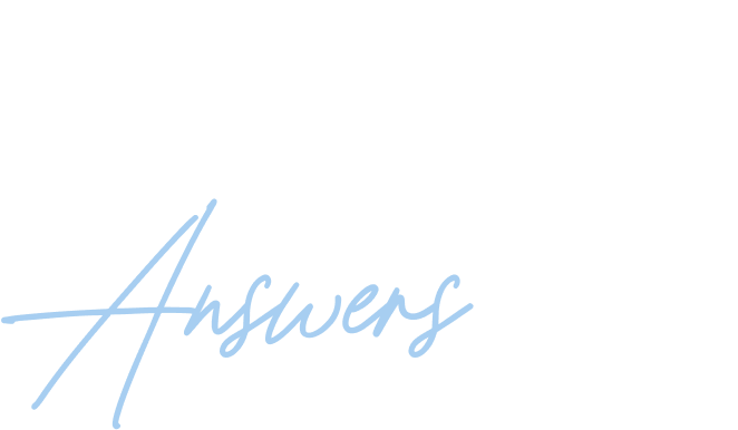 Questions?<br />We have answers.